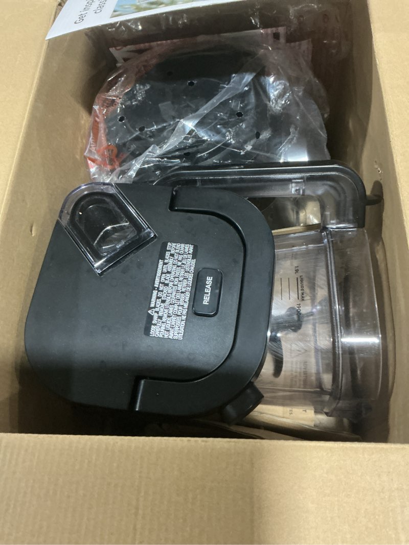 Condition photo showing As Is for Ninja TB201 Detect Power Blender Pro, BlendSense Technology, For Smoothies, Shakes & More, 1800 Peak Watts, 72 oz. Pitcher, Blender, Black