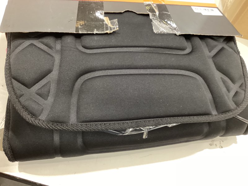 Condition photo showing Good Condition for carshion back massager with heat,heated seat cover cushion with 5 vibrating massage nodes chair pad for pain relief home office use black