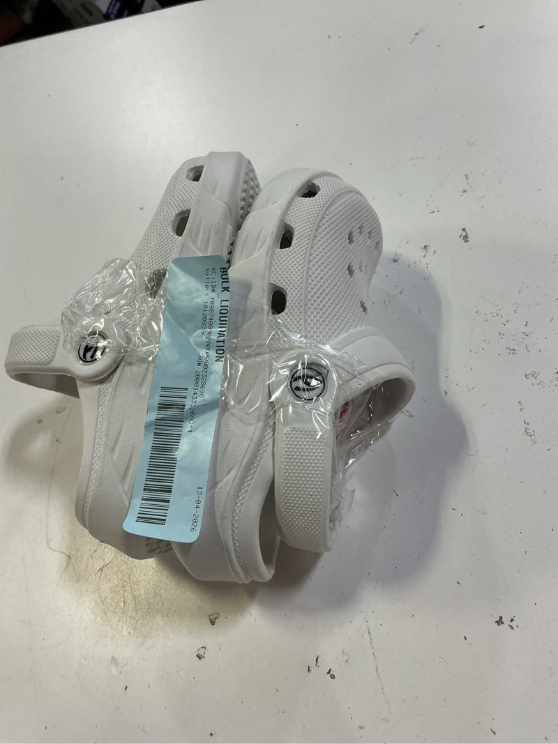 Condition photo showing Good Condition for garden shoes summer boys unisex pattern children's shoes lining clog children's slides sandal beige26/27