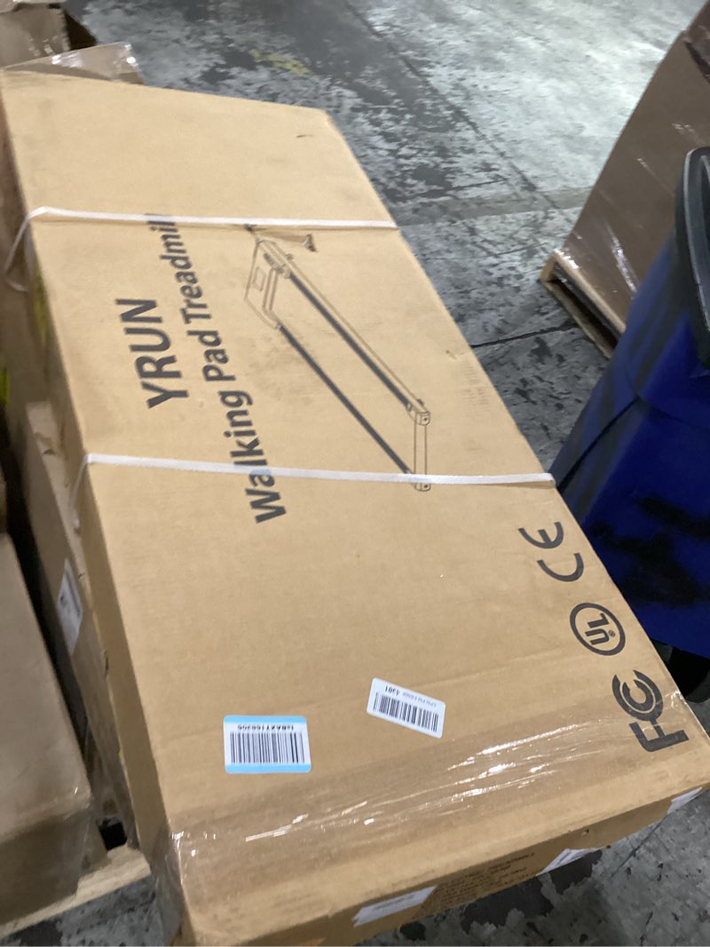 Condition photo showing New/Like New for YRUN NeoSilent Walking Pad Treadmill Under Desk for Home & Office with BLDC Core and Extra-Large Bel