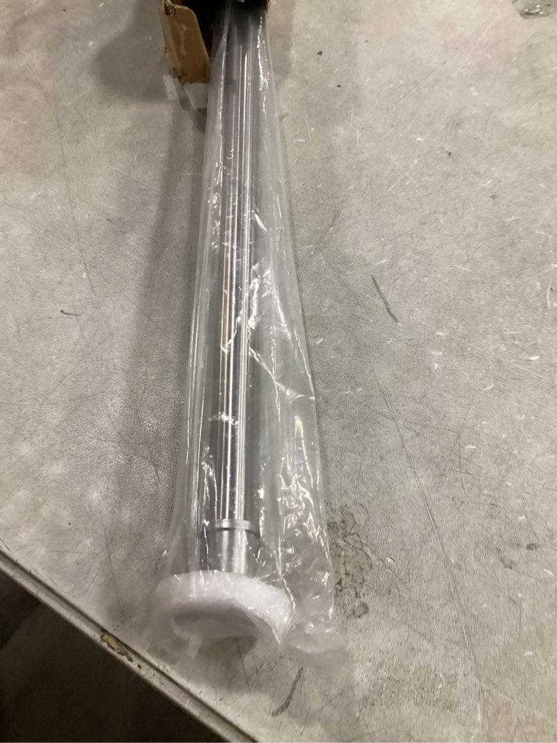 Condition photo showing Good Condition for briofox industrial shower curtain rod - 2-in-1 design tension curtain rod - rustproof non-slip 27 to 43 inch 304 stainless steel, brushed nickel window curtain rod 27-43 inches brushed nickel