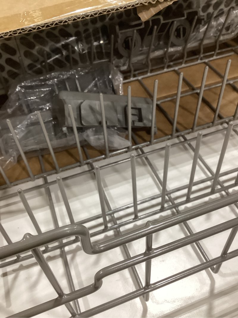 Condition photo showing Good Condition for UPGRADED WD28X26099 WD28X34744 Dishwasher Lower Rack Compatible with GE Dishwasher Rack Replacement Parts WD28X24396 WD28X22659 WD28X28918 GDF510PSM0SS GDF510PSD1SS GE Dishwasher Rack Parts with Wheel