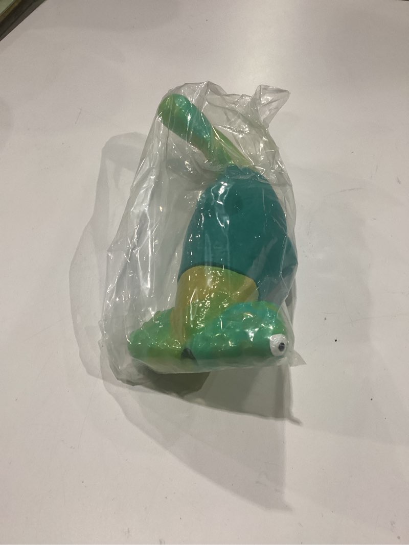 Condition photo showing New/Like New for bikiisen dog toys for aggressive chewers, interactive dog chew toys for large dogs, squeaky chew toys to keep them busy, tough toys for medium/large breed (green) green hammerhead shark
