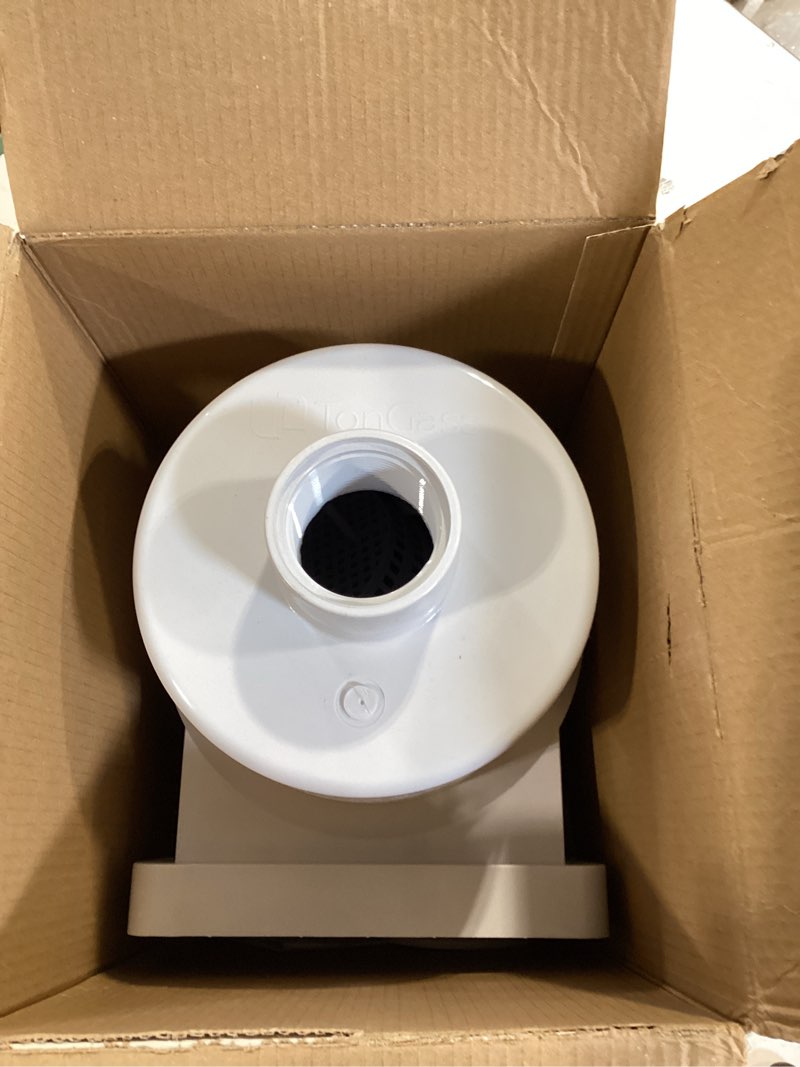 Condition photo showing As Is for tongass (complete set universal fit above ground pool skimmers (white) pool skimmer accessory kit abs plastic thru-wall skimmer with accessories opening width 6" fits all standard pools wall cutouts