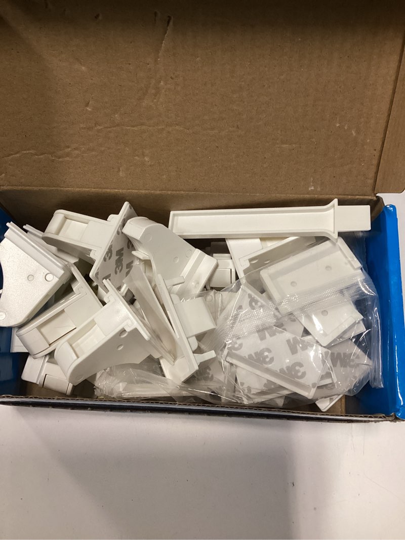 Condition photo showing As Is for vmaisi baby proofing magnetic cabinet locks (15 locks and 2 keys) standard 15.0