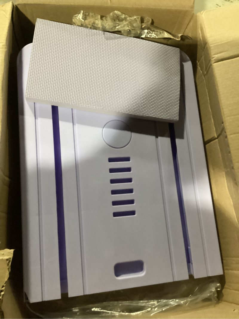 Condition photo showing Good Condition for Fitvids Folding Exercise Gymnastics Mat for Tumbling, 2'x6'x2" Gym Workout Mat with Carrying Handles High-Density Anti-Tear Portable Fitness Aerobics Mats for Home Gym Yoga Pilates MMA Core Training Grape