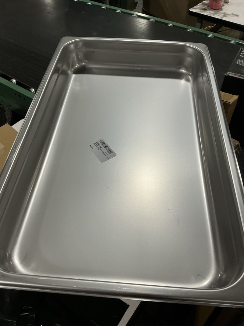 Condition photo showing Good Condition for winco full size stainless steel steam table pan [spjm-102]