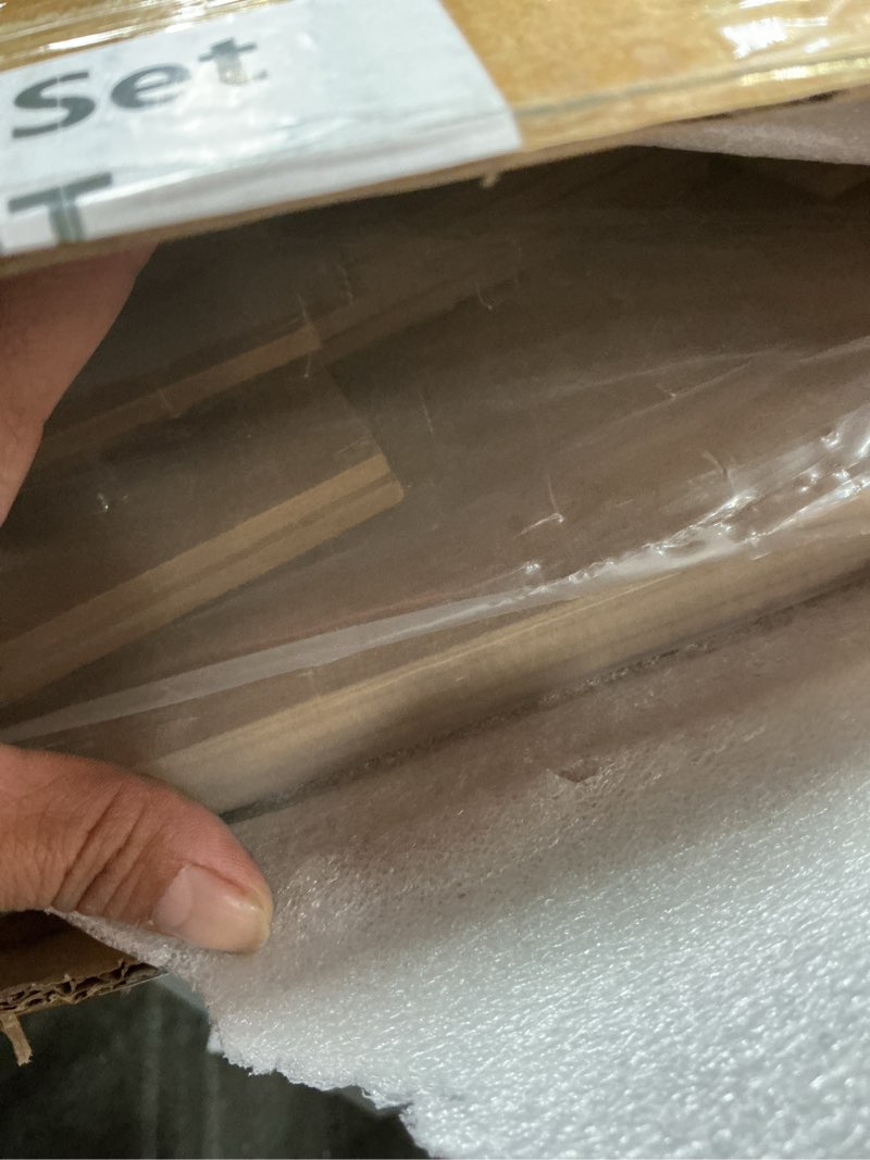 Condition photo showing Good Condition for Nuanchu 4 Set Arch MDF Wall Molding Kit 118 x 31.5 Inch Pre-Cut Arch Wainscoting Panel Board and Batten Wall Panel Decor Paintable Accent Kit for DIY Home Bedroom Living Room Decor