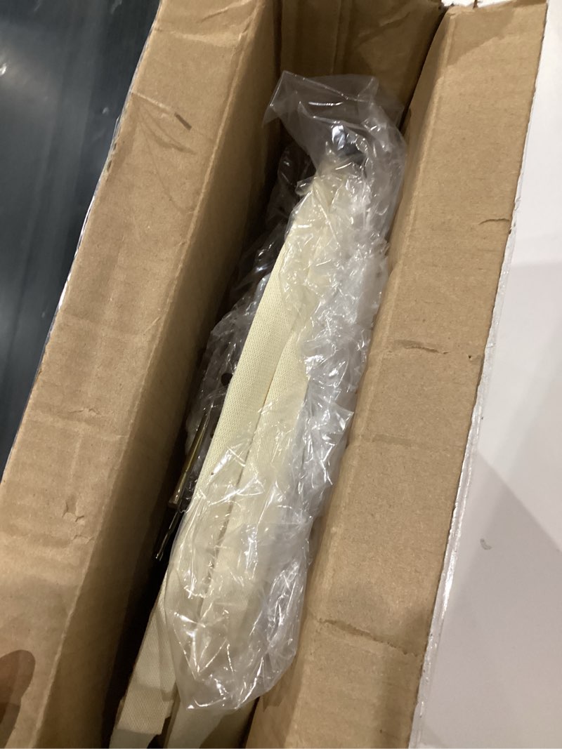 Condition photo showing Good Condition for Bell Lamp Shades Set of 2, Cream Fabric Lampshades Medium Shade Replacement, 6"Top x 13"Bottom x 10"High, Natural Linen Hand Crafted(Spider Fitter), Harp Holders Included, Easy Assembly Required