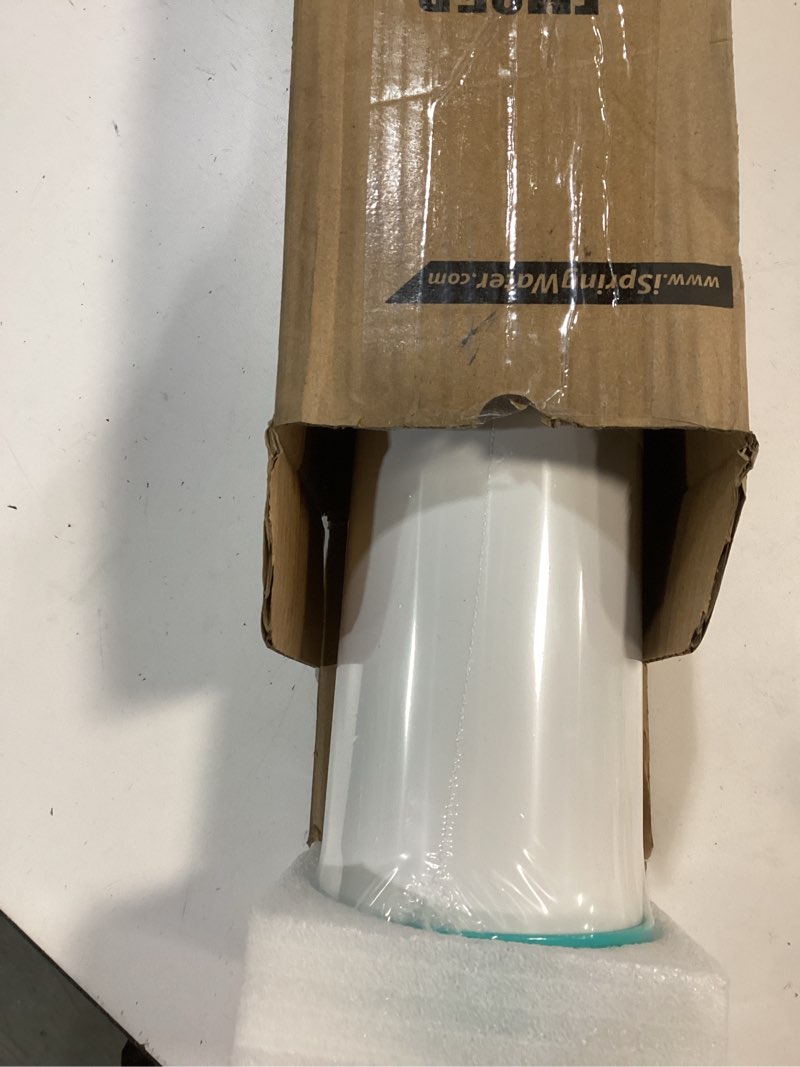 Condition photo showing New/Like New for iSpring Whole House Water Filter Cartridge, Iron & Manganese Reducing Water Filter Whole House, 4.5" x 20", Model: FM25B Iron Filter Water Filter