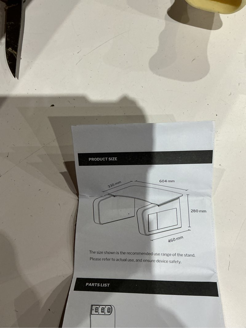 Condition photo showing Good Condition for the size shown is the recommended use range of the stand.  please refer to actual use, and ensure device safety