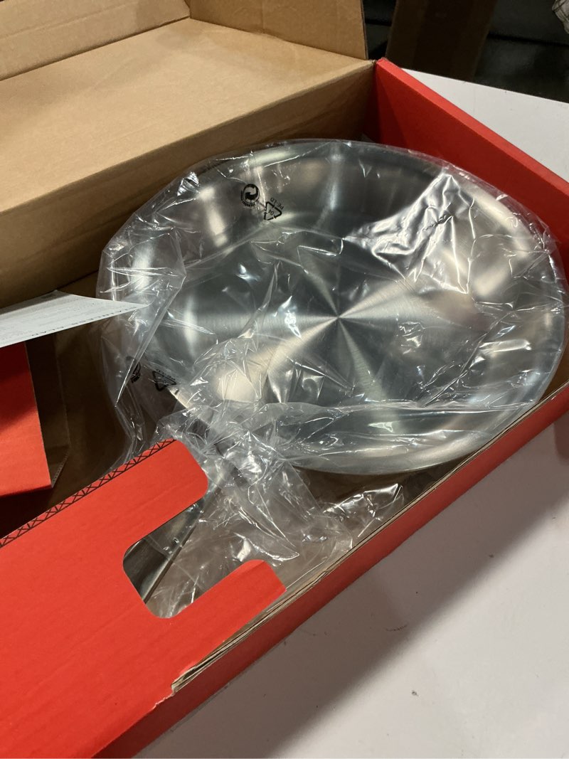 Stainless Clad Frying Pan: 12-in