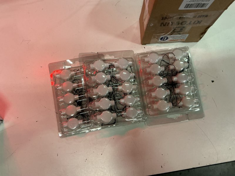 Condition photo showing New/Like New for 30 pack paper lantern lights battery operated warm white hanging led lights super bright easy use decorative lighting for outdoor/indoor wedding camping party events balloon lanterns,last 36 hours warm white 30 pcs