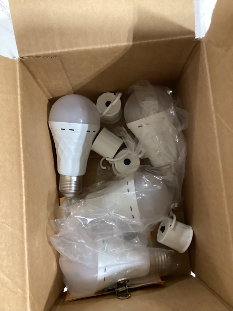 Condition photo showing Good Condition for similar product 4 pack of bulbsBrightech Ambience Pro Outdoor String Lights - Commercial Grade Waterproof Patio Lights with 48 Ft Dimmable Incandescent Edison Bulbs, Porch String Lights for Patio, Backyard - 15 Bulbs 11W