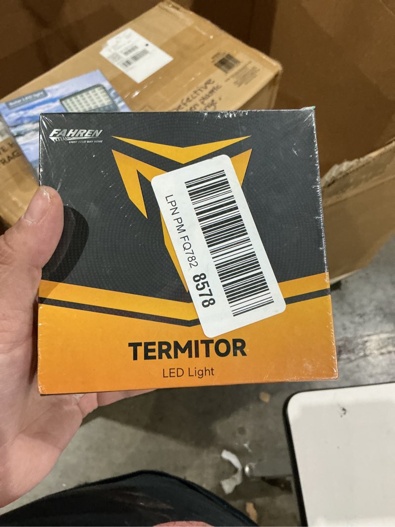 Condition photo showing New/Like New for termitor h11/h9/h8 bulbs, 50,000lm 10x ultra-brightness, real 1:1 halogen mini size, 6500k cool white h11 fog light conversion kits, 10-year extended lifespan, plug and play, pack of 2 h9/h11