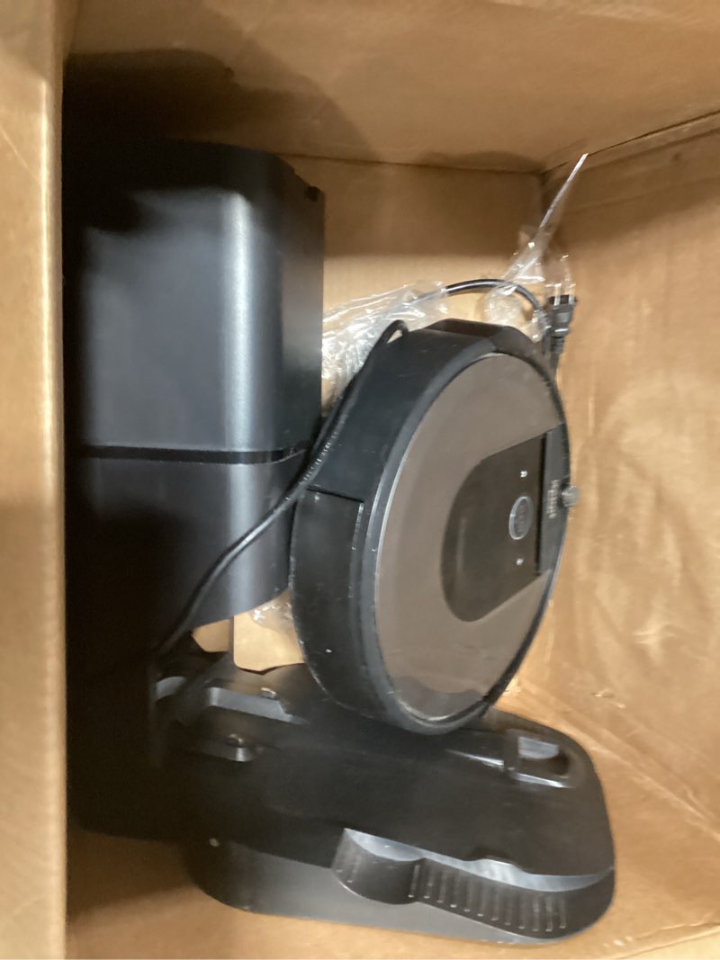 Condition photo showing As Is for iRobot Roomba i3+ EVO (3554) Robot Vacuum - Self-Empty for Up to 60 Days, Clean by Room with Smart Mapping, Compatible with Alexa, Personalized Cleaning