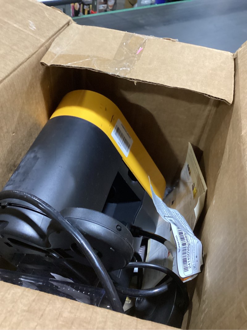 Condition photo showing As Is for Nespresso Vertuo Pop+ by De'Longhi with Aeroccino, 1500 watts, Mango Yellow Machine + Frother Mango