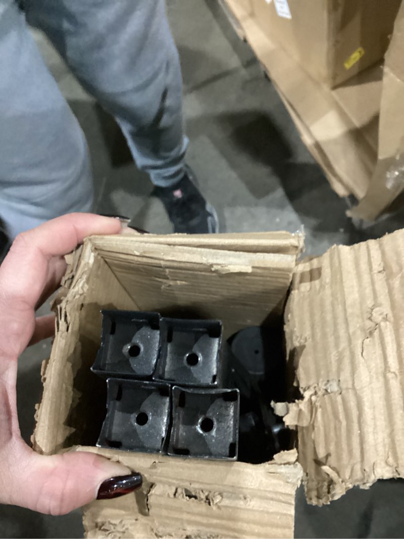 Condition photo showing As Is for Height Adjustable Keyboard Stand With Quick Release Mechanism - Double X Foldable Heavy Duty Instrument Stand With Locking Straps for 54-61-88 Key Electronic Pianos