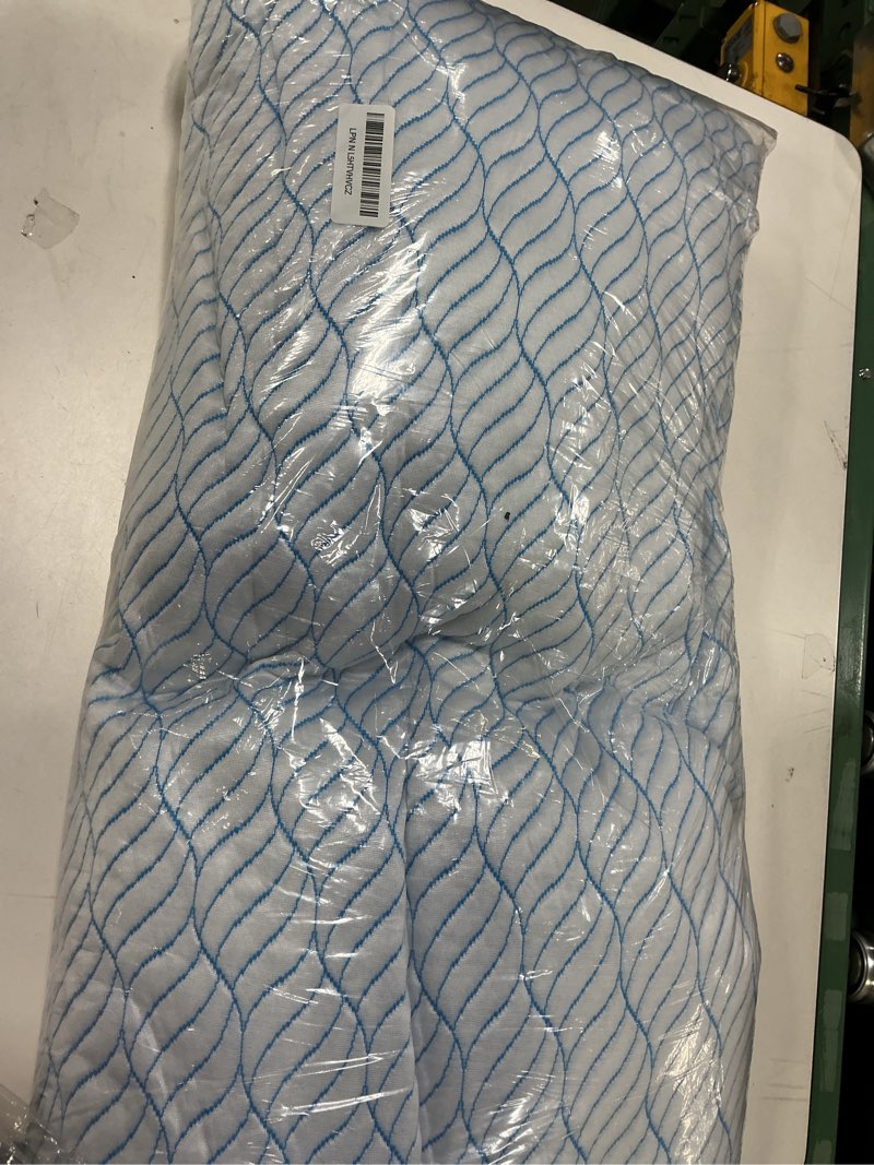 Condition photo showing Good Condition for Cooling King Size Pillows, Pillow King Size Set of 2 Shredded Memory Foam, Cool Cold for Sleeping with Zipper, Adjustable Firmness to Hot, Side, Back and Stomach Sleepers, 2 Pack, 20x36 Cooling Blue Cover King (Pack of 2)