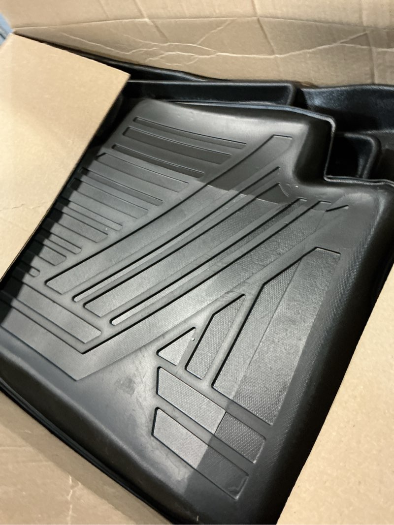 Condition photo showing Good Condition for mixsuper floor mats cargo liner for toyota 4runner 2013-2024, all weather 2 row floor liners and trunk mat set black(only fit 5-seat w/o sliding cargo tray) toyota 4runner?2013-2024?