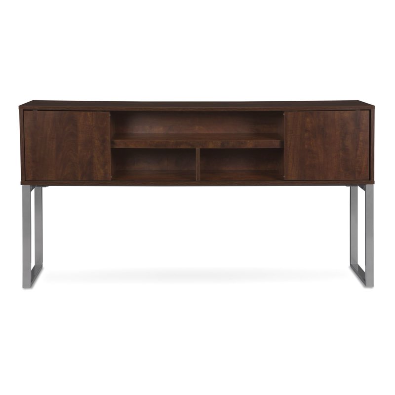 OFM Fulcrum Hutch with Doors, Office Cabinet for Storage (CL-H7215 72” cherry