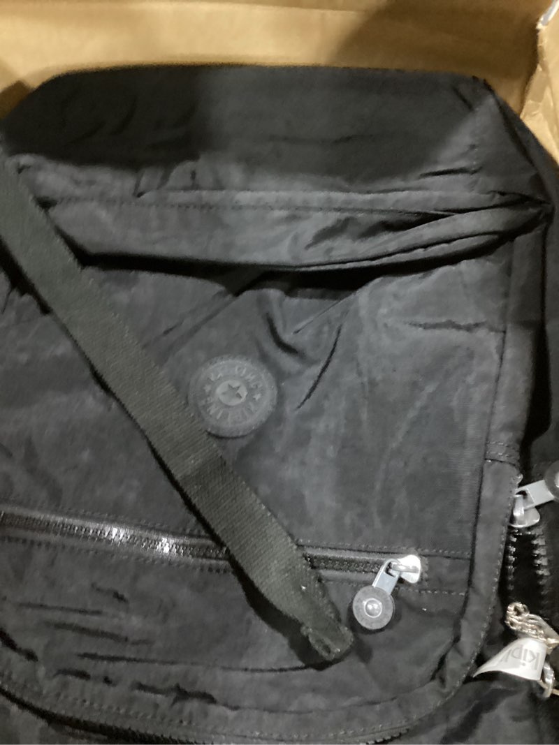 kipling women's seoul 15" laptop backpack, durable, roomy with padded shoulder straps, built-in prot