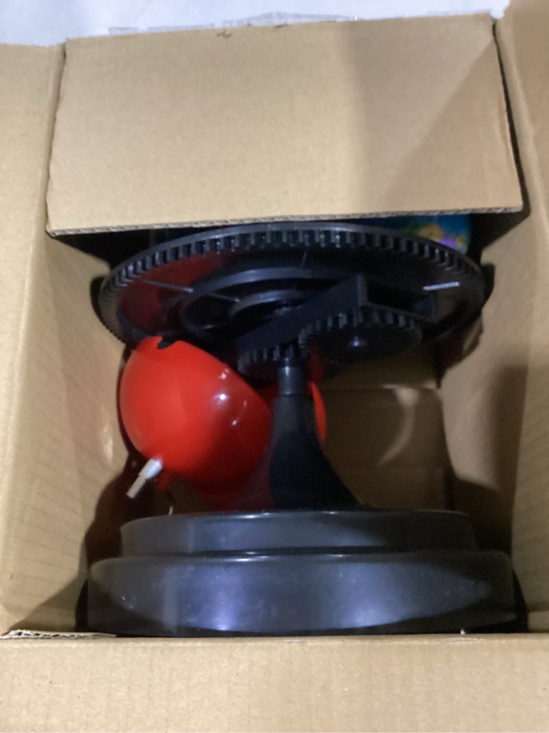 Condition photo showing As Is for sun earth moon orbital model with light, solar system planetarium 3d kids educational geography astronomical teaching tool sphere instrument