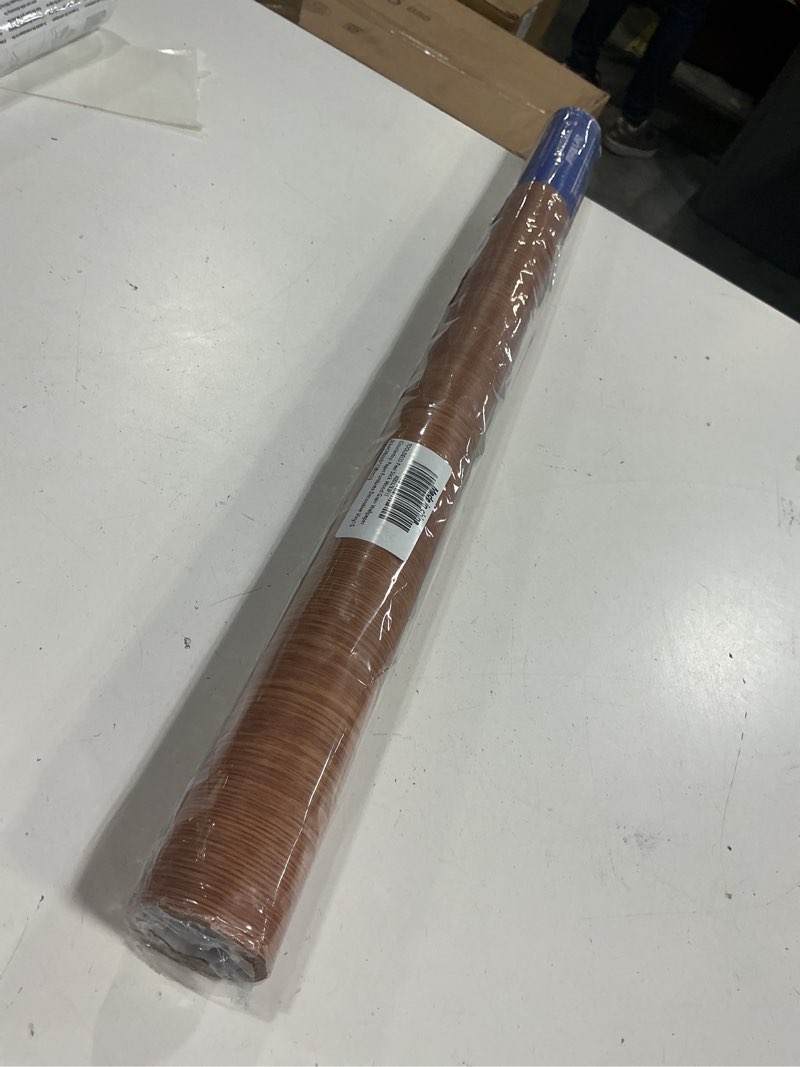 Condition photo showing New/Like New for TOOLDECO Peel Stick Wood Grain Wallpaper Countertop Paper Funitures Decorative Vinyl Sticker(24Inch*118Inch) 24"W x 118"L