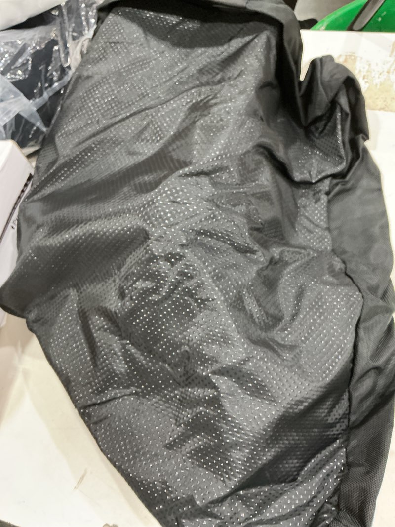 Condition photo showing As Is for basketball hoop weight for base - heavy duty weighted anchor made of 1680d oxford fabric, waterproof sandbag with 300+ lb capacity, universal fit for portable hoops