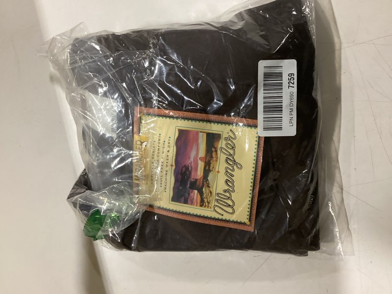 Condition photo showing New/Like New for Wrangler Men's Wrancher Dress Jean 30W x 29L Brown