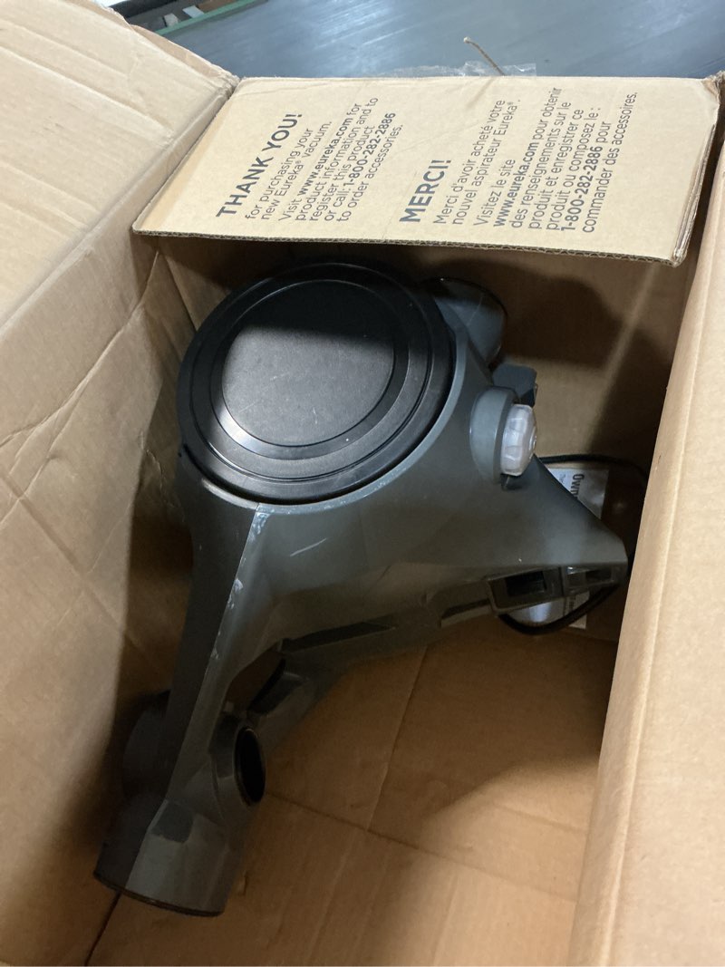Condition photo showing As Is for Eureka WhirlWind Bagless Canister 2.5L Vacuum Cleaner, Lightweight Vac for Carpets and Hard Floors, NEN110A, Blue