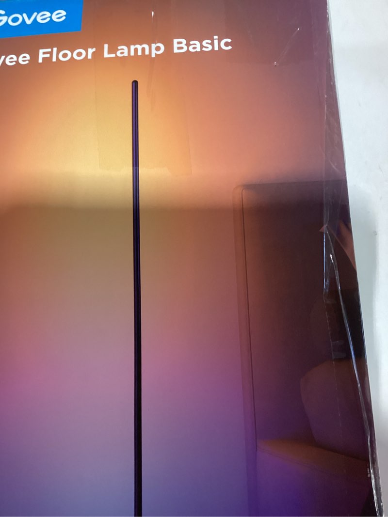 Condition photo showing New/Like New for Govee RGBIC Floor Lamp Basic, LED Corner Lamp Compatible with SmartThings, Alexa, and Matter, Smart Modern Floor Lamp with Music Sync and 16 Million DIY Colors, Standing Lamp for Bedroom Living Room