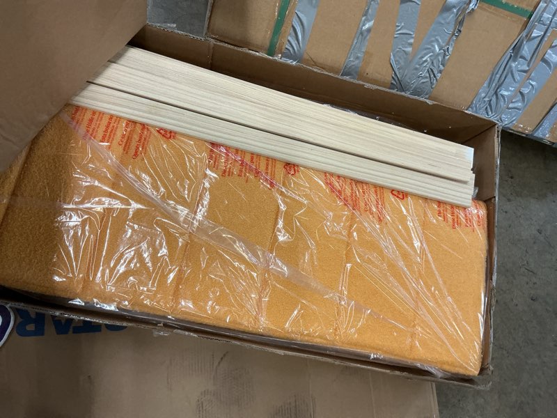 Condition photo showing Good Condition for garvee full size bed frame with 2 flexible drawers, boucle upholstered platform bed frame with bookcase headboard, bedframe for girls/boys, easy assembly, no box spring needed, noise free, yellow yellow full