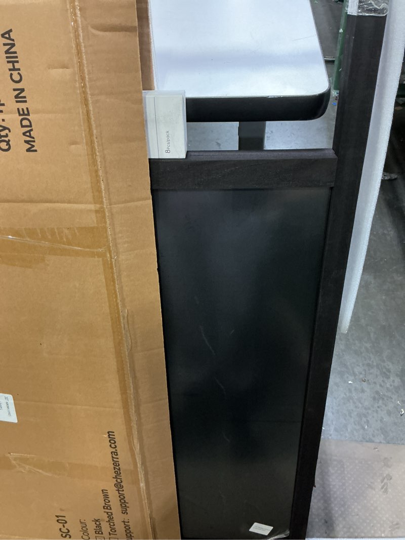 Condition photo showing Good Condition for A Frame Chalkboard Sign, 40"x20" Extra Large Sidewalk Chalk Board, Wooden Standing ChalkBoards Set with Markers, Double-Sided Magnetic Blackboard for Cafés, Weddings, Party Guide, Black