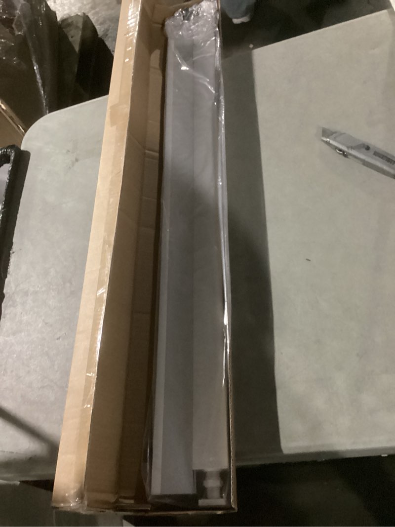 Condition photo showing Good Condition for lazblinds no tools no drill cordless cellular shades, blackout light blocking honeycomb shades for home, thermal insulation blinds for windows, 36" w x 48" h, white blackout-white 36" w x 48" h