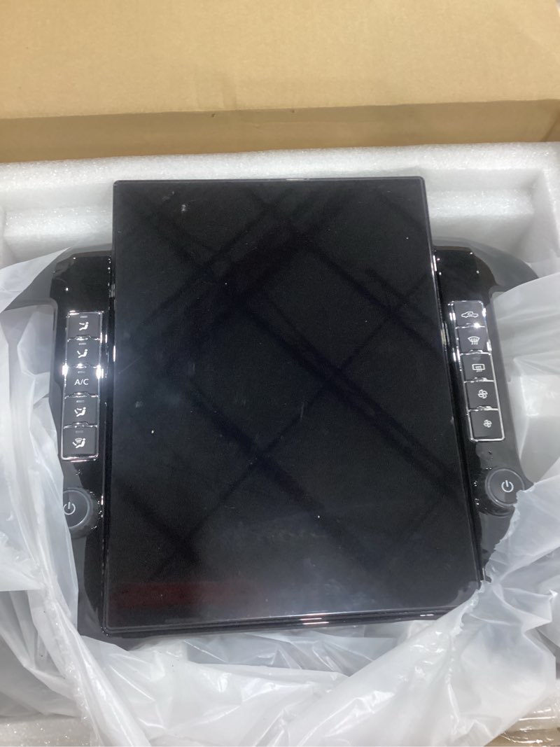 Condition photo showing Good Condition for qualcomm android car radio for chevrolet silverado gmc sierra 2014-2018 stereo replacement head unit 15.6 inch 2k qhd ips touch screen tesla style carplay android auto gps navigation oem 8 inch?black? 15.6 inch sierra silverado 2014-2018