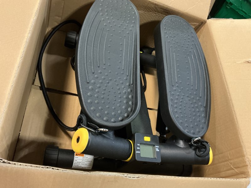 Condition photo showing As Is for zivvy mini twist stepper with resistance bands model: 6603l 