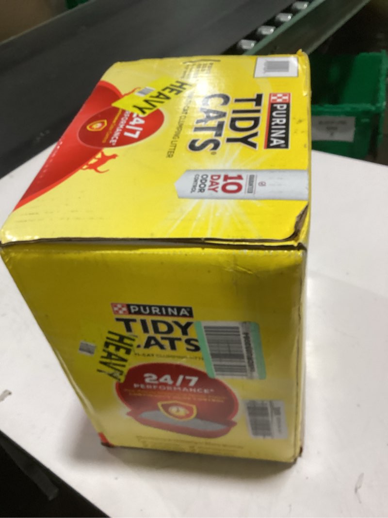 purina tidy cats clumping cat litter, 24/7 performance multi cat litter - 38 lb. box