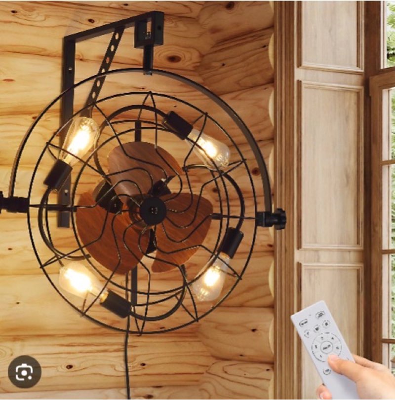 Amazon.com: 20" Wall Mounted Fan Indoor, Quiet 6 Speed Wall Mount