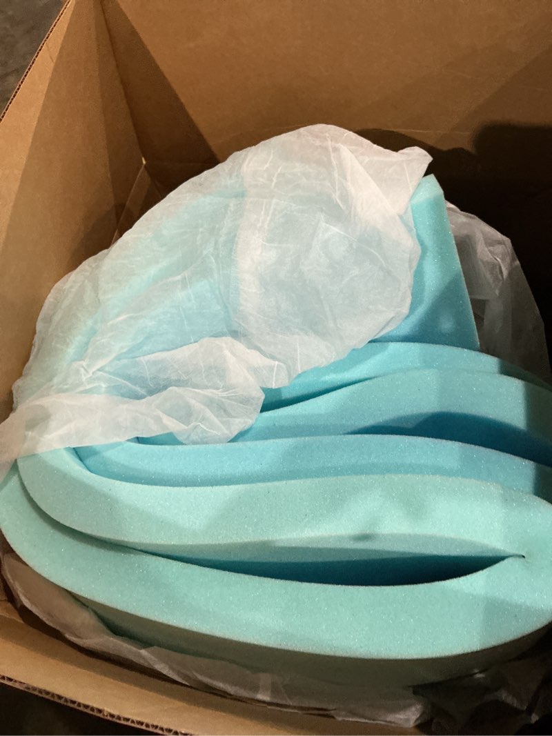 Condition photo showing As Is for subrtex 3-inch gel-infused memory foam mattress topper, certipur-us certifie