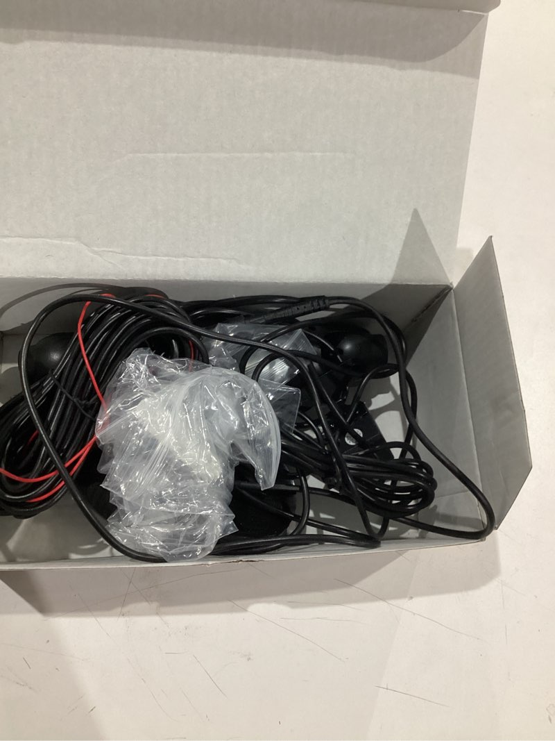 Condition photo showing As Is for 360° Full View Dash Cam Front and Rear Inside, 4 Channel Dashcam 1080P Full HD Dash Camera for Cars with Infrared Lamps Night Vision G-Sensor, Parking Mode, 64GB SD Card Car Accessories 4 Channel Dashcam+64G