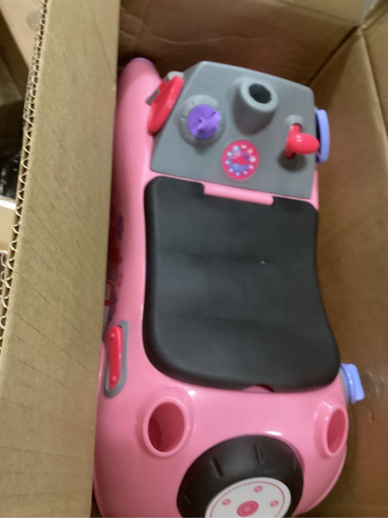 Condition photo showing Good Condition for Kids Car, Baby Toys for Kids, Toddler Toys 2-3, Radio Flyer Creativity Car: Pink Ride-On, for Ages 1-3 Years