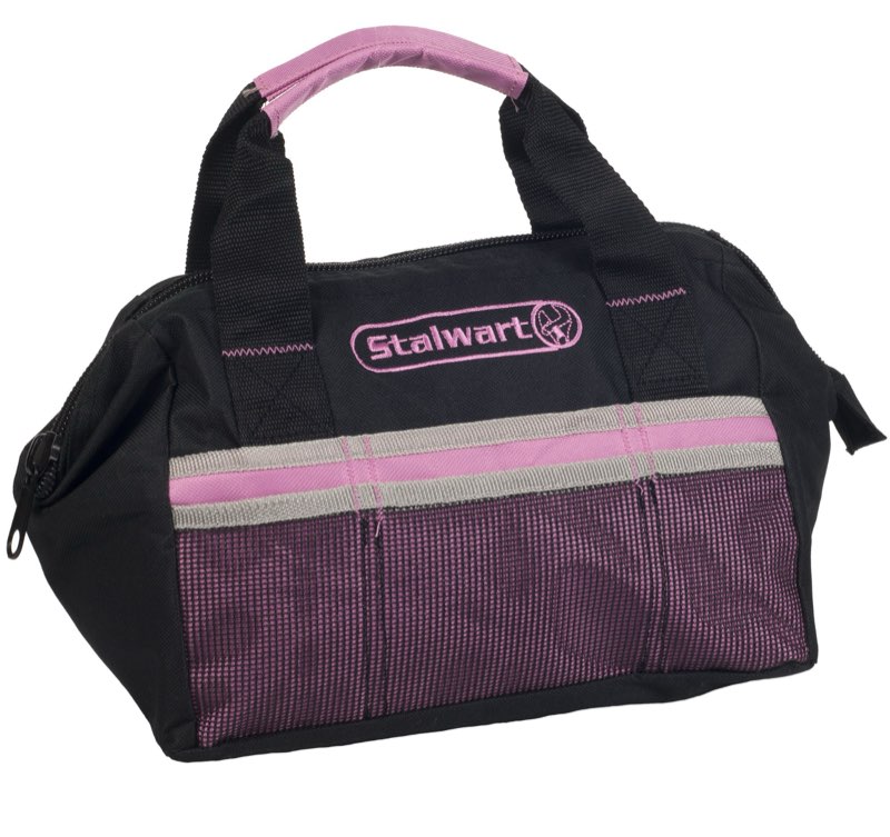 12" Emergency Roadside Assistance Kit Tools Color: Pink