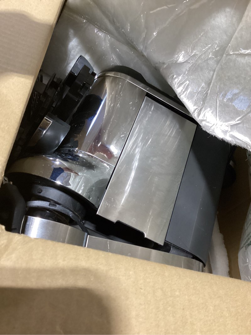 Condition photo showing As Is for Not tested Breville Barista Express Espresso Machine BES870XL, Brushed Stainless Steel