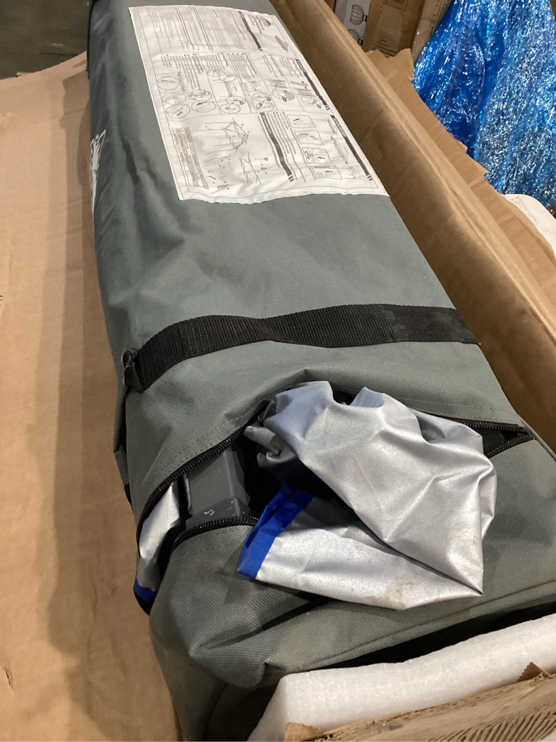 Condition photo showing As Is for eagle peak 13×13 ft  straight leg pop up canopy