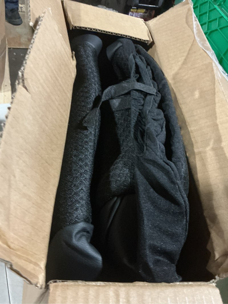 Condition photo showing As Is for Skechers Air-Cooled Memory Foam Seat Covers,Mesh Thick Car Seat Covers,Piping Leather Car Seat Covers Front Seats,Airbag Compatible,Automotive Comfort Universal FitMost Cars,Vans,Truck,SUV,Black Black and Black Two Front