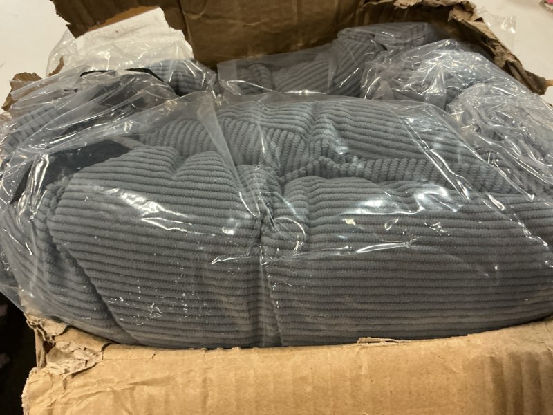 Condition photo showing Good Condition for atorpok camping cot for adults with cushion comfortable, portable folding bed for sleeping supports 450 lbs (gray) grey