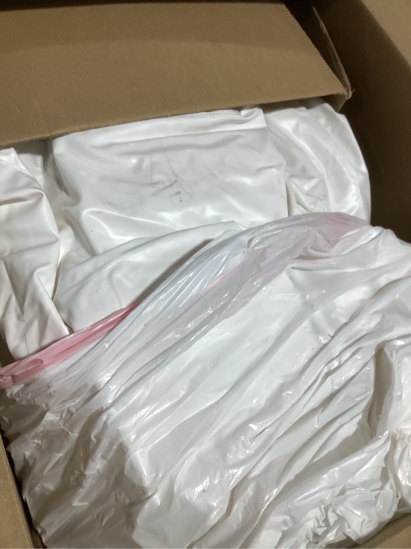 Condition photo showing Good Condition for 1 Set Birth Pool with Liner Including 1 Inflatable Home Birthing Pool 1 Liner Birthing Tub White Water Birth Tub for Labor Expectant Mothers Doula Midwife Supplies 65 L x 55 W x 26 H