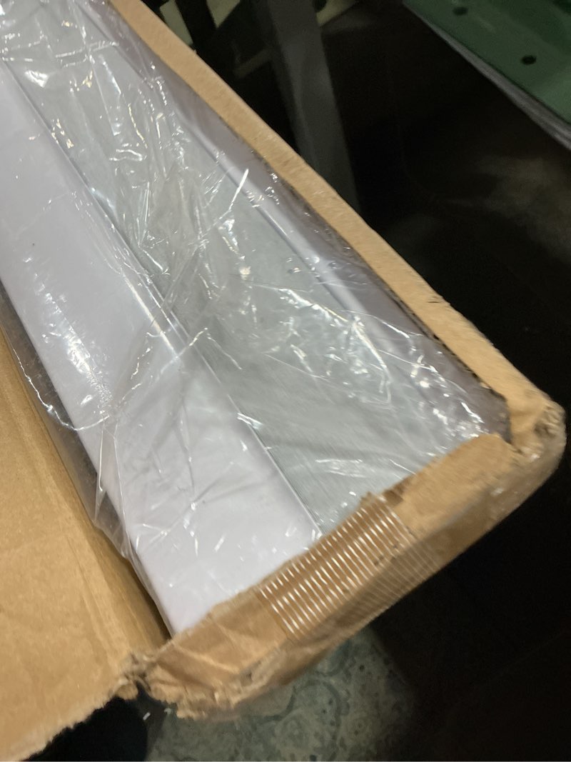 Condition photo showing New/Like New for no drill cellular shades for indoor windows, thermal insulating & noise reducing honeycomb blinds, free stop cordless blackout shades, white, 45" w x 64" h 45"w x 64"h white(blackout)