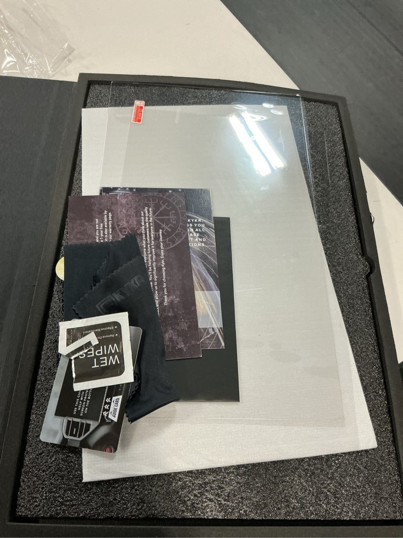 Condition photo showing Good Condition for toyota tundra screen protector 14 inch (2022-2026), sequoia (2023-2026), tacoma (2024-2026), 4runner (2025-2026), hd clear gloss tempered glass, 9h scratch resistant